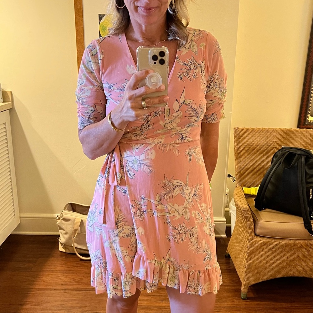 Sanctuary pink floral dress